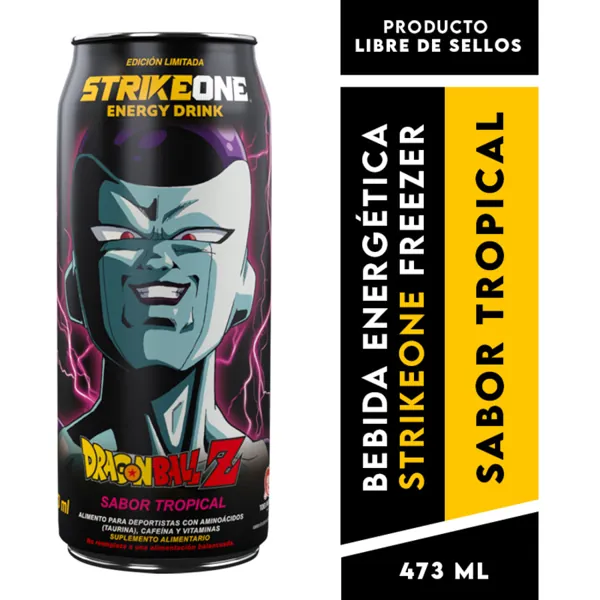 Lata Freezer Tropical 473 ml Dragon Ball Z