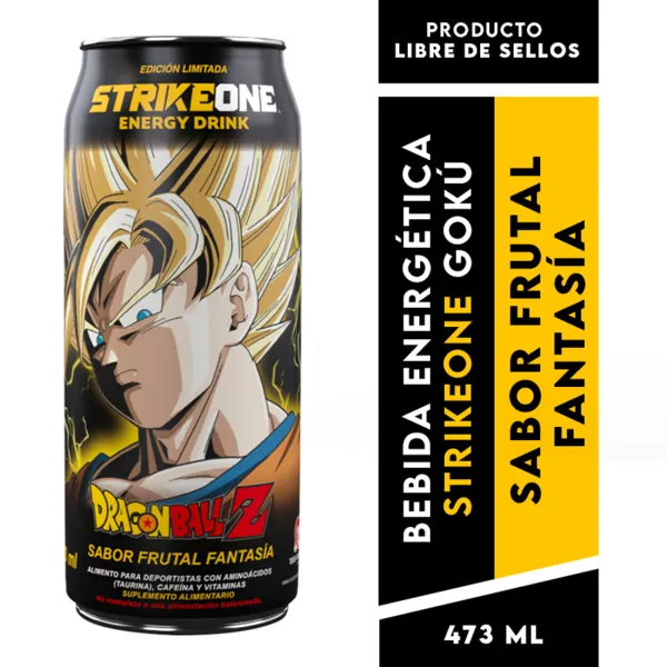 Lata Goku Frutal Fantasía 473 ml Dragon Ball Z