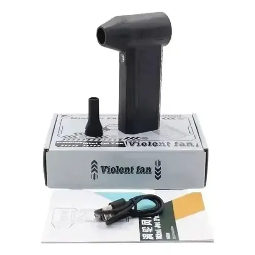 Soplador USB Portátil Mohits 200W 130000rpm 5000mAh 3 Velocidades Recargable en oferta en Mercado Libre Chile