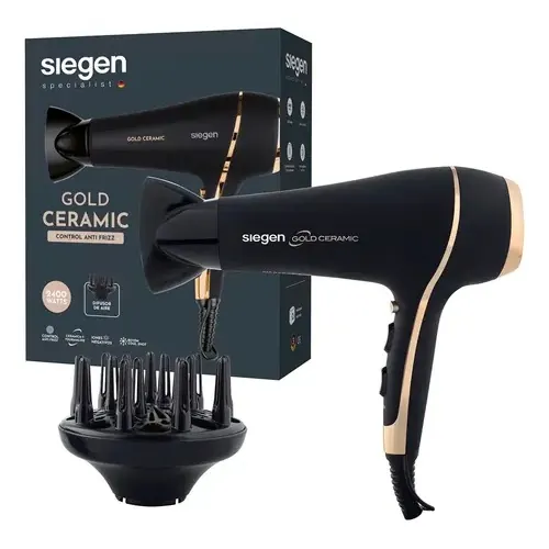 Secador De Pelo Siegen Sg-3035 Color Negro en oferta en Mercado Libre Chile
