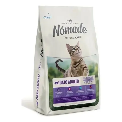 Alimento Seco para Gatos Adultos Nómade con Nutrición Balanceada 10 kg en oferta en Mercado Libre Chile