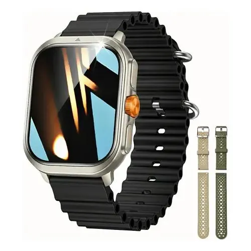Smartwatch Olsen Reloj Inteligente Ultra Amoled Llamadas Bt Titanium en oferta en Mercado Libre Chile