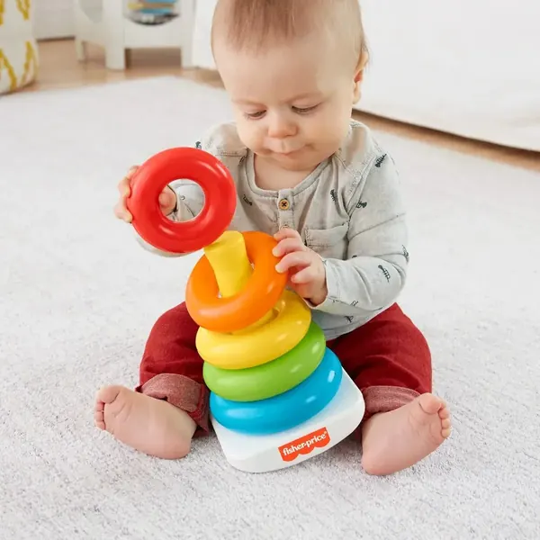Fisher-price Juguete Para Bebés Pila De Aritos Unico en oferta en Mercado Libre Chile